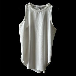Elegant White Sleeveless Top